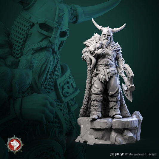 Kolgrim | 3D Printed Resin Model- Ideal for DnD, RPG, table top Gaming, Fantasy, Wargaming, The 9th Age,