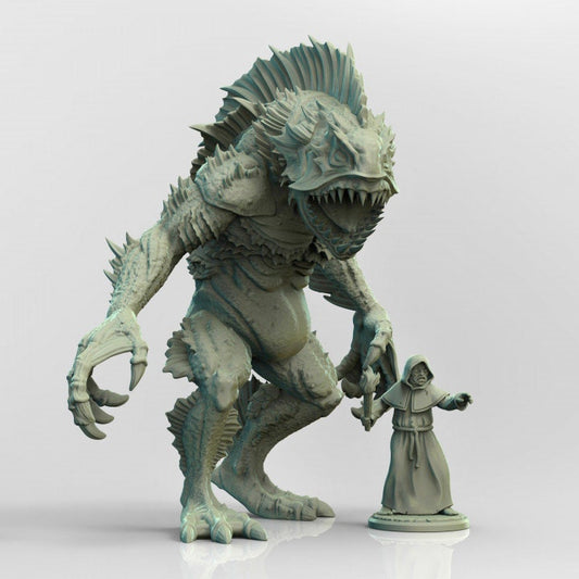 Dagon | 3D Printed Resin Model-Ideal for DnD, RPG, table top Gaming, Fantasy, Wargaming, Cthulhu, Mansions of Madness, Cosmic Horror