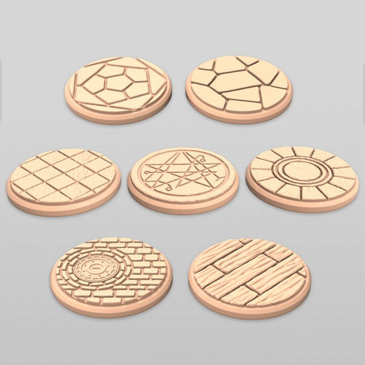 Mystic Bases | 3D Printed Resin Model-Ideal for DnD, RPG, table top Gaming, Fantasy, Wargaming, Cthulhu, Mansions of Madness, Cosmic Horror