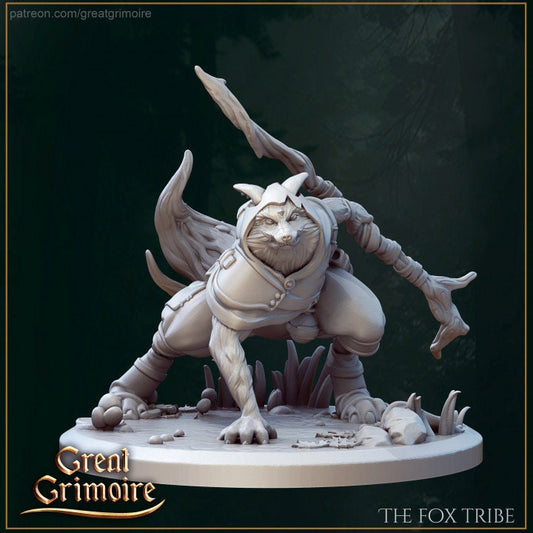 Felix The Fox | 3D Printed Resin Model | Ideal for DnD, RPG, Table top Gaming, Wargaming