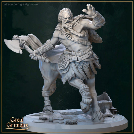 Krataros Centaur | 3D Printed Resin Model | For DnD, RPG, Table top Gaming, Wagaming, The 9th Age