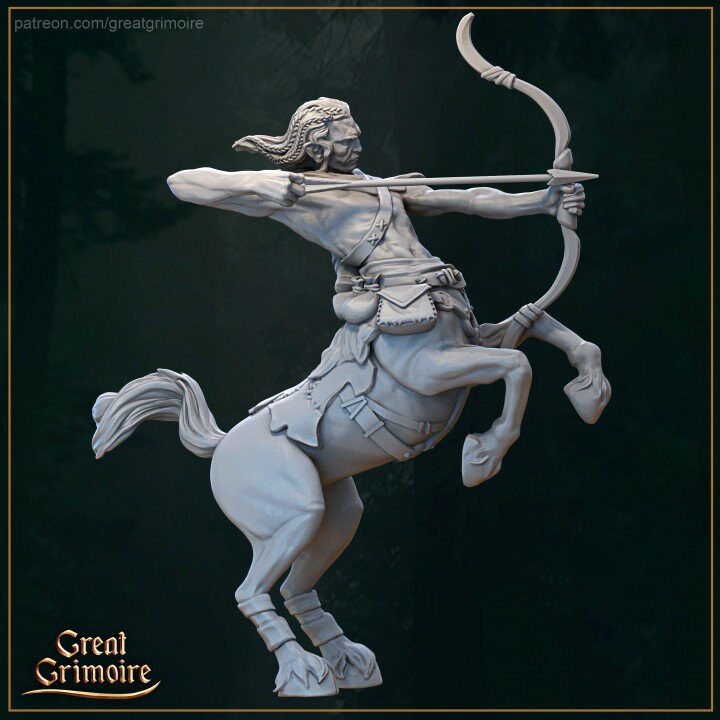 Phelaris Centaur | 3D Printed Resin Model | Ideal for DnD, RPG, Table top Gaming, Fantasy, Wargaming