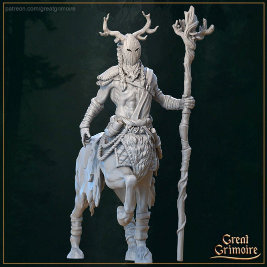 Adethon Centaur | 3D Printed Resin Model | Ideal for DnD, RPG, Table top Gaming, Fantasy, Wargaming, The 9th Age