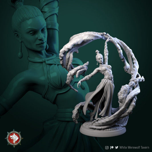 Water Master | 3D Printed Resin Model | Ideal for DnD, RPG, Table top Gaming, Fantasy, Wargaming, The 9th Age, Elements