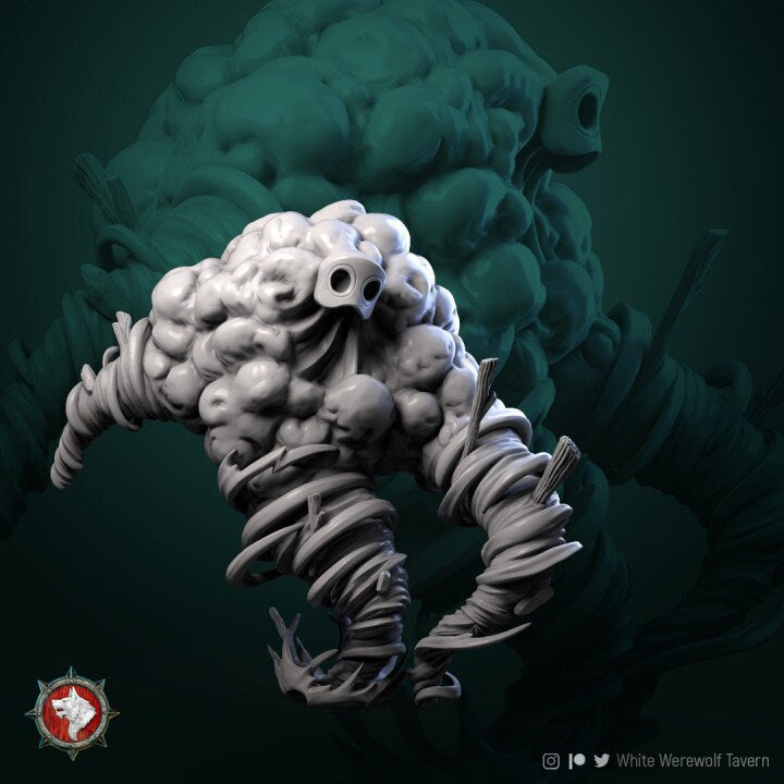 Air Elemental | 3D Printed Resin Model | Ideal for - DnD, RPG, Fantasy, Wargaming, The 9th Age, Elements