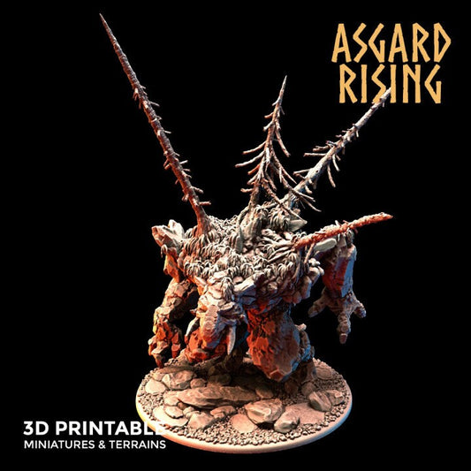 Stone Troll IDOL | RPG table top miniatures | 3D Printed Resin Model | Ideal for DnD, table top Gaming, Fantasy, Wargaming,