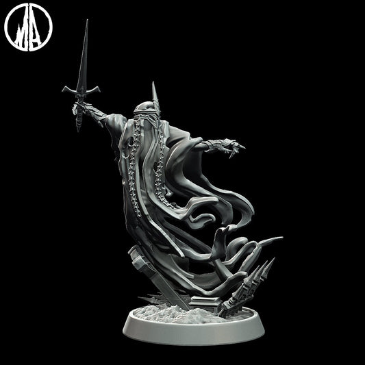 Damned Spirit | Monolith Arts | 3D Printed Resin Model | Ideal for - RPG, DnD, Table top gaming, Fantasy