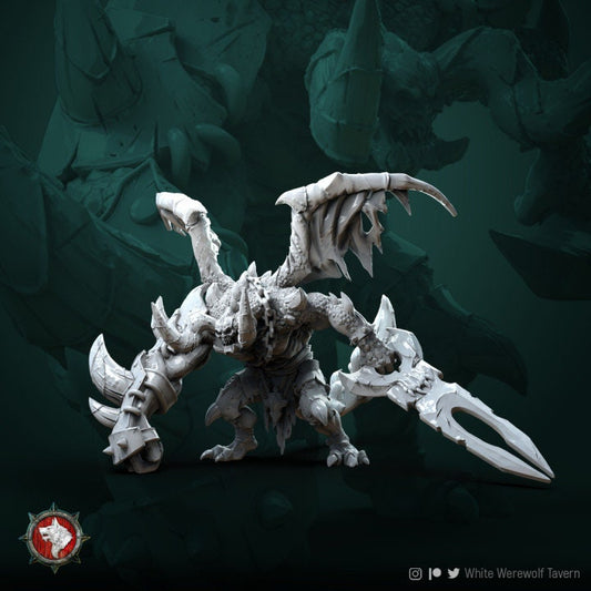 Destroyer of Worlds (Huge Devil) | 3D Printed Resin Model | Ideal for DnD, RPG, Table top Gaming