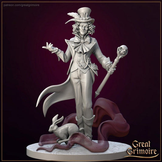 Mad Hatter | 3D Printed Resin Model | Ideal for DnD, RPG, Table top Gaming