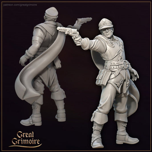 Thomas the Enforcer | 3D Printed Resin Model | Ideal for DnD, RPG, Table top Gaming