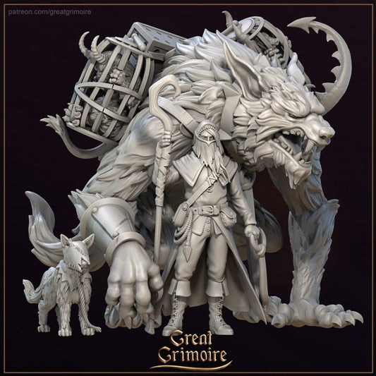 Beast Merchant | 3D Printed Resin Model | Ideal for DnD, RPG, Table top Gaming