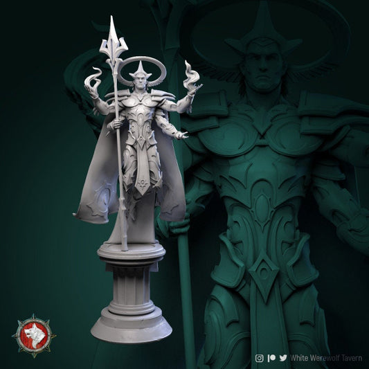 Kala the Punishing Judge | 3D Printed Resin Model | Ideal for DnD, RPG, Table top Gaming