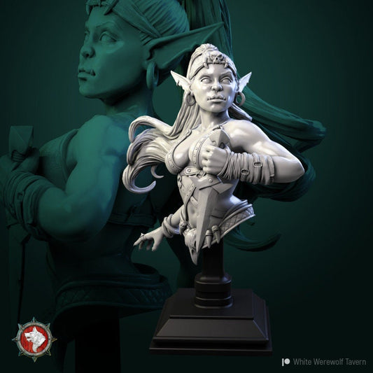 Goblin Thief Bust | 3D Printed Resin Model | Ideal for DnD, RPG, Table top Gaming