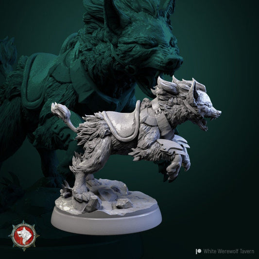 Hyena | 3D Printed Resin Model | Ideal for DnD, RPG, Table top Gaming