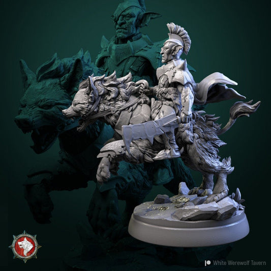 Goblin Raider Hordog Squeaky Eye | 3D Printed Resin Model | Ideal for DnD, RPG, Table top Gaming