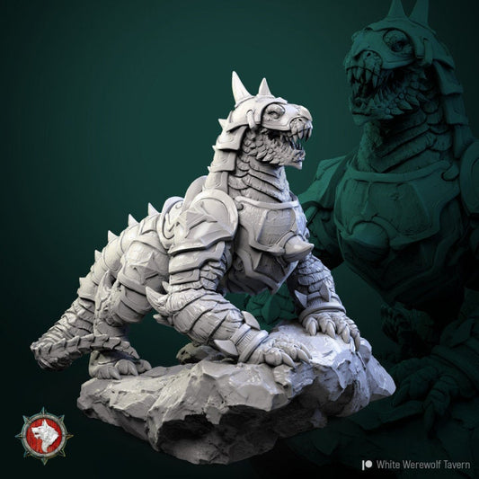 Dragonborn Beast | 3D Printed Resin Model | Ideal for DnD, RPG, AOS, Table top Gaming