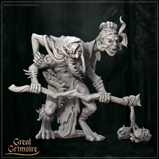 Acolyte | 3D Printed Resin Model | Ideal for DnD, RPG, AOS, Table top Gaming