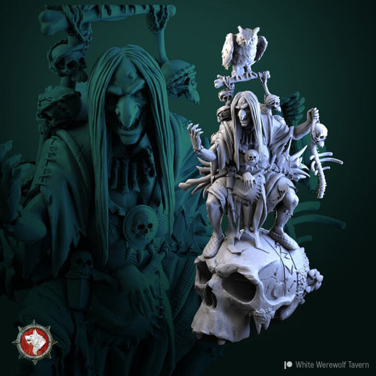 Ruth Braineater night hag | 3D Printed Resin Model | Ideal for DnD, RPG, AOS, Table top Gaming