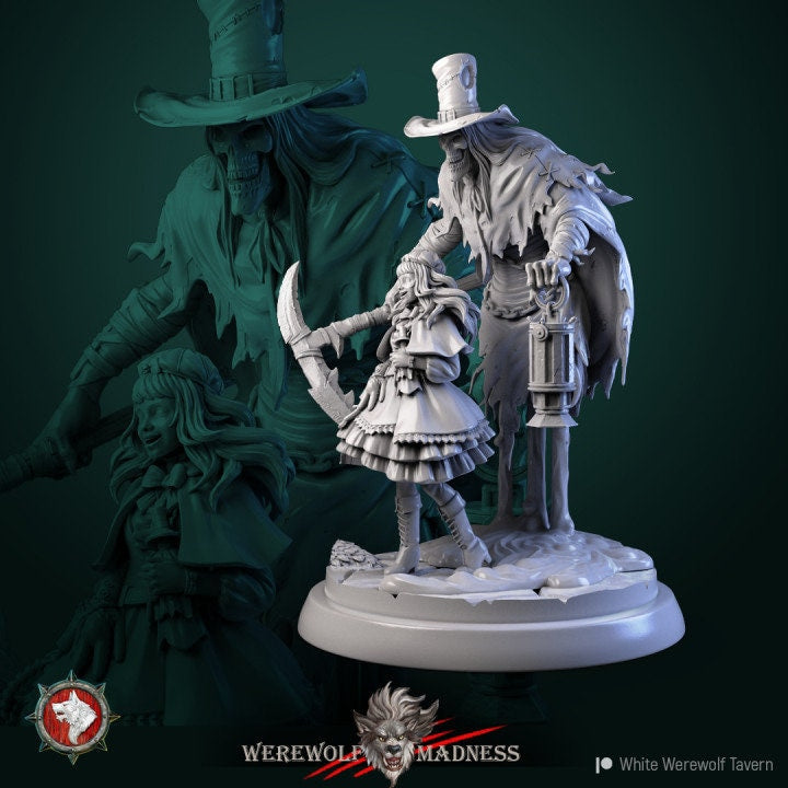 Doll Master Angelica | 3D Printed Resin Model | Ideal for DnD, RPG, AOS, Table top Gaming