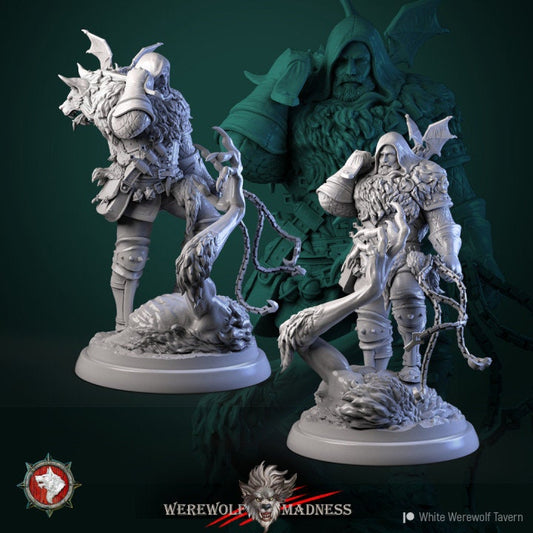 Waclaw the Werewolf Slayer | 3D Printed Resin Model | Ideal for DnD, RPG, AOS, Table top Gaming