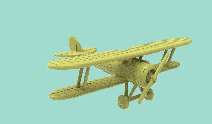 Nieuport 28 (France, USA) 1:144 Scale