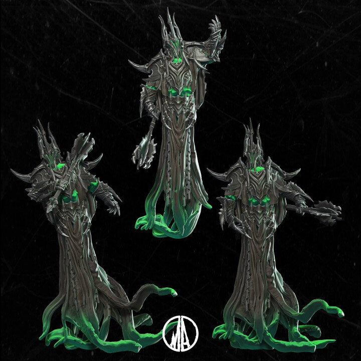 Malicious Wraith | Monolith Arts | 3D Printed Resin Model | Ideal for - RPG, DnD, Table top gaming, Fantasy