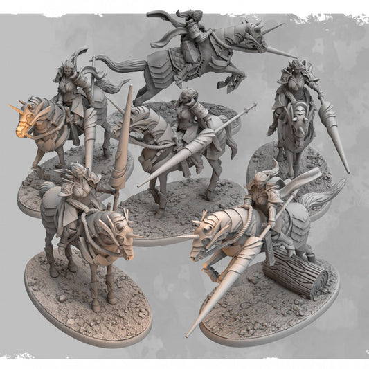 Queen's Guard| Shattered Crown| Dead Earth Game| Ideal for D&D, 9th Age and Tabletop Gaming| 3D Printed Resin