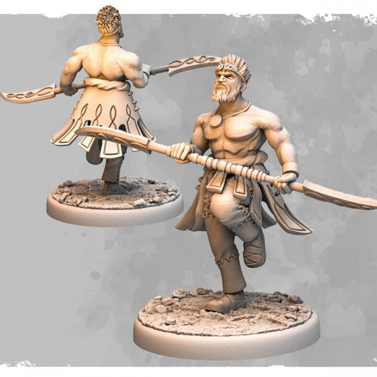 Azeal | 3D Printed Miniature | Ideal for D&D, Tabletop Wargaming and historical gaming.