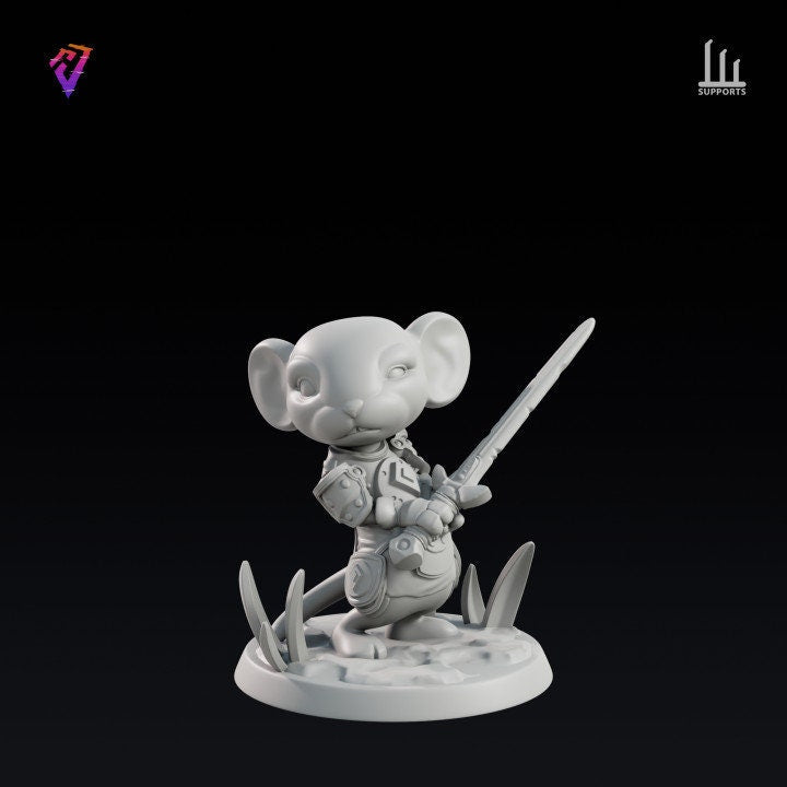 Sword Mouse and Scenic base 32mm