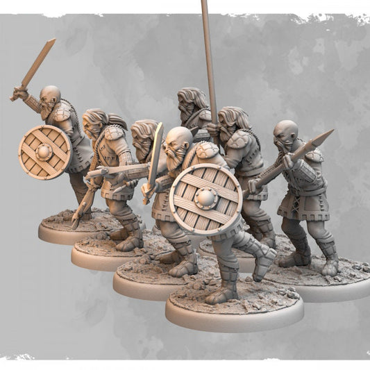 Hellesburne | 3D Printed Miniatures | The Shattered Crown | Ideal for Dungeons and Dragons, Kings of War, SAGA and Tabletop Roleplaying