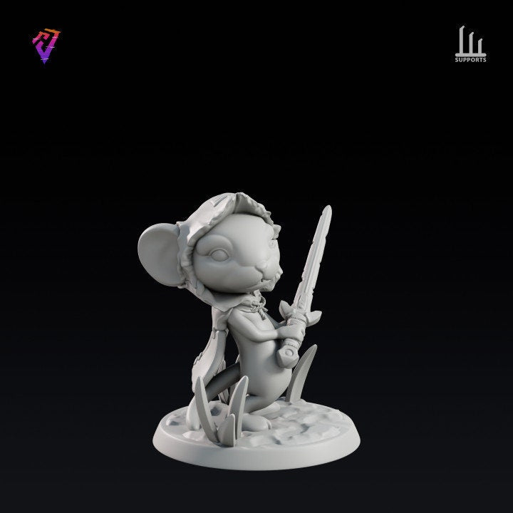 Sword Mouse and Scenic base 32mm