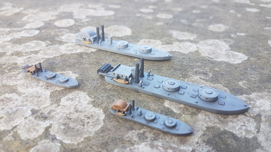 1/1200 John Roy’s “Tower Ships”