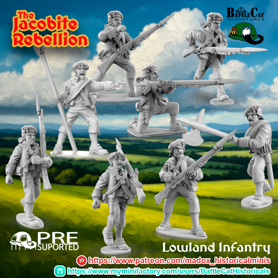 1745 Jacobite Lowland Infantry