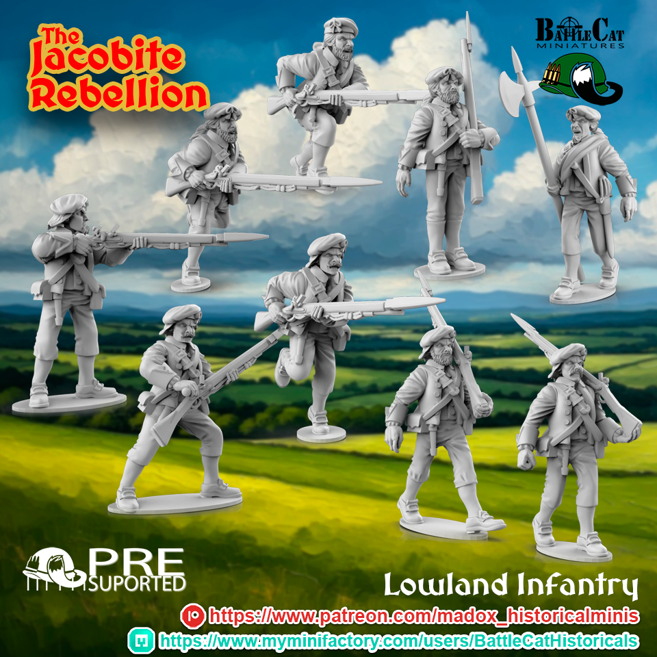 1745 Jacobite Lowland Infantry
