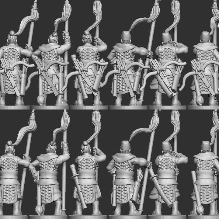 Song Dynasty Armoured Spearmen