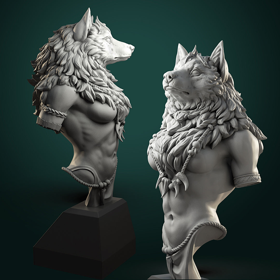 Werewolf Queen Oleana Bust