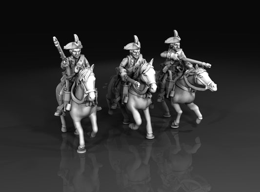 7 Years War Prussian Dragoons