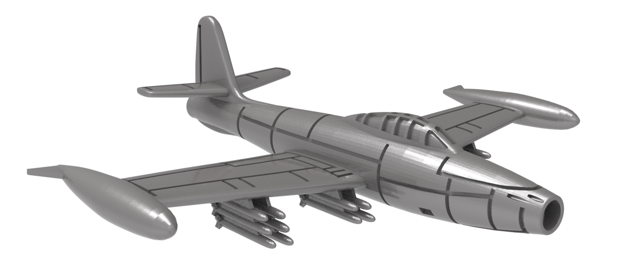 1/200 Republic F-84E Thunderjet