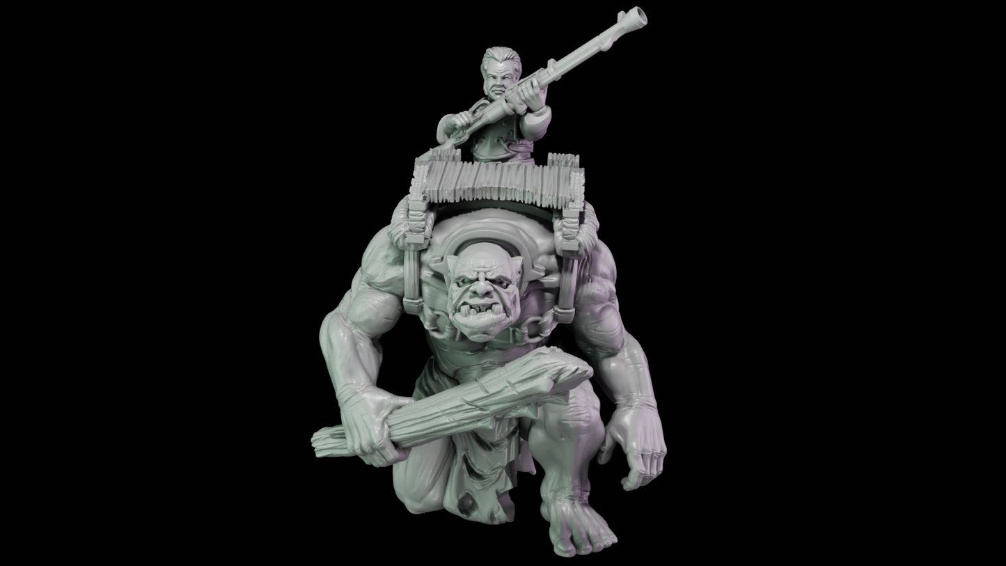 Halfling Forest Troll Gunner