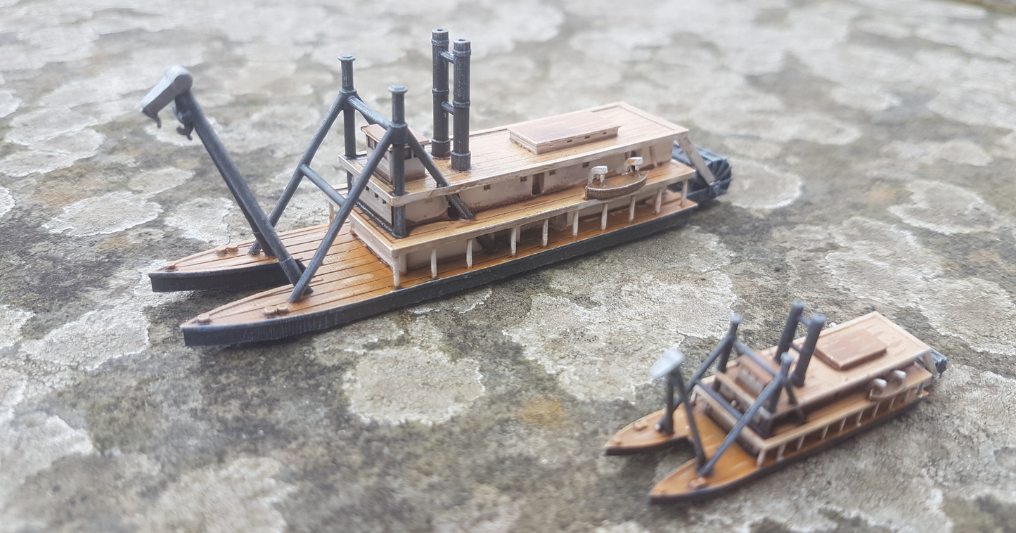 1/1200 Snag Boat