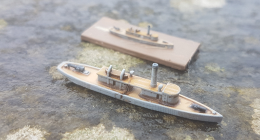 1/1200 Confederate Gunboat CSS Teaser