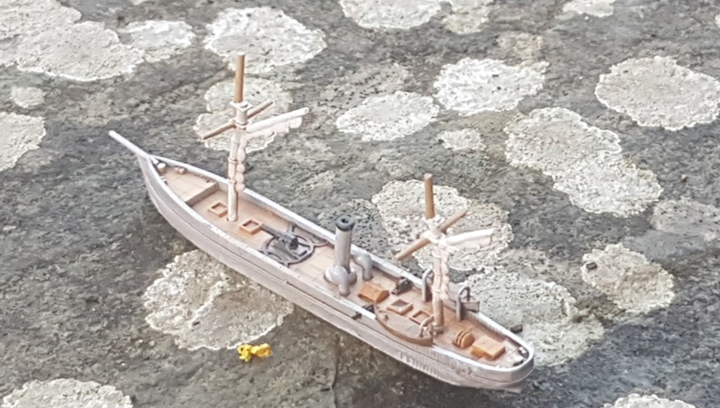 1/600 Union “90 Day Gunboat” USS Unadilla